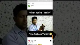 PRIYA PRAKASH VARRIER GETS BULLETS ANG GUNSHOTS!!!!!!!