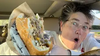 NEW CARLS JR CALI XL BURGER $5.99 MUKBANG LETS EAT! #carlsjr #fastfood #eating #talking #mukbang 