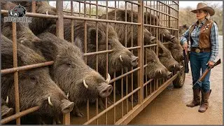 SHOCKING Method &mdash; US Farmers Control Wild Boars Without Guns! | Hog Farm