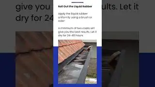 Liquid Rubber for Instant Gutter Repairs