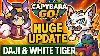 Huge Update Leak! Daji Adventurer, White Tiger Brand & Nasir Relic | Capybara Go