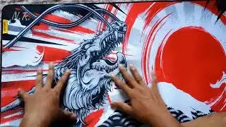 Ant Esports Dragon Hill  Design Mouse Pad Gaming  Mouse Pad🐉🐉, gaming mouse pad under 300 #gaming 💥💥