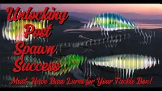 Unlocking Post-Spawn Success: Must-Have Bass Lures for Your Tackle Box! #fishing #bassfishing #spawn