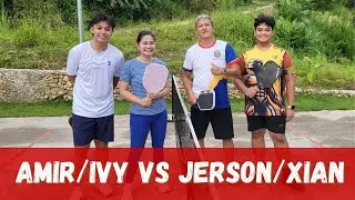 Amir/Ivy VS Jerson/Xian Pickleball Tournament Novice Category