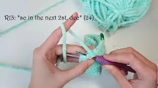 Dragon Crochet Tutorial 🐲 Amigurumi Dragon, Velvet Yarn, Easy, Magical Animal