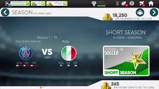 Paris Saint-Germain vs Italy 4-3 Stickman Soccer 2018