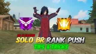 Easy & fast solo BR Rank push TIPS & TRICKS (Malayalam)