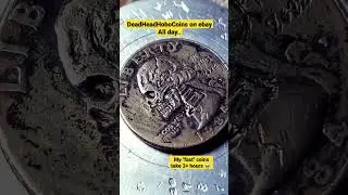 Need a unique gift idea 💡 ?.. Also make custom coins for the right price! #art #coins #skull #short