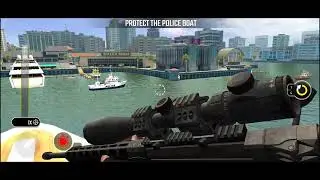 Pure Sniper Z26 Mission 31 Explosive Delivery Protect The Police Boat | Walkthrough 1080p 60fps