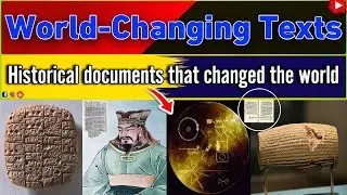 Historical documents that changed the world || legal documents || famous historical documents