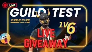 FREE FIRE LIVE GIVEAWAY 🤑 redeem code giveaway guild test #freefiremax #freefireindia #freefirelive