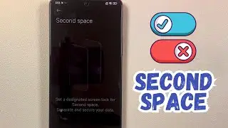 How to Enable and Disable Second Space on POCO X6 Pro
