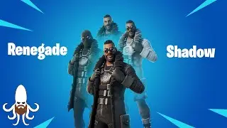 Renegade Shadow Skin Review & Gameplay - Fortnite - Watch Before Buying! - Storm The Agency Rewards