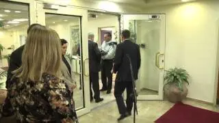Prime Minister Benjamin Netanyahu in his office