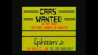 SABC TV1 | Teledata | 5th November 1988 (early hours of 6th)