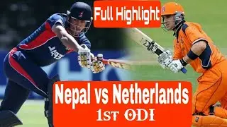 Nepal vs Netherlands -1st ODI match