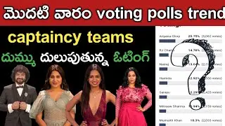 Bigg Boss Non-Stop First week voting polls|Day 2 voting results|Bigg Boss Ott telugu