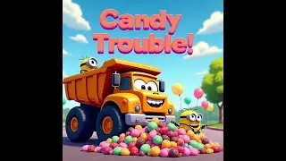 Dump Truck Sam & The Candy Mountain🍬| Funny Minions Help Save the Day!|Kids Cartoon with Life Lesson