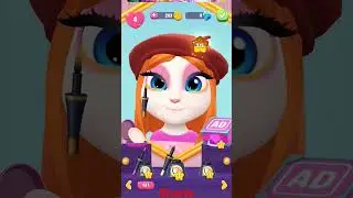 Talking Tom make up shorts video#shorts #ytshorts #viralshorts #funny #talkingtom #makeup