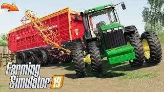 Epic Straw Collector - Farming Simulator 19 Модов: John Deere, Case IH, Peterbilt