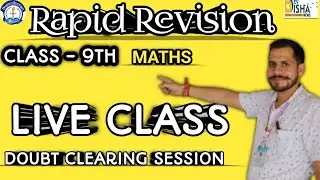 All Maths Doubts Solved Live | Class 9 | Pre-Exam