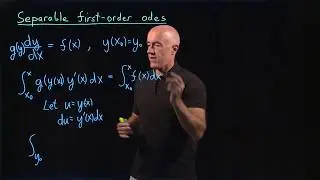 Разделяемые дифференциальные уравнения первого порядка | Лекция 3 | Дифференциальные уравнения дл...