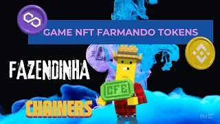Game NFT de fazendinha farmando crypto Poligon e BNB, canteiro e pool da colheita.