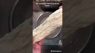 chicken made from flour | best 60 sec tutorial