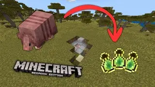 How to Build a Working Armadillo XP Farm in Minecraft: Bedrock Edition! | #minecraft #minecraftfarm