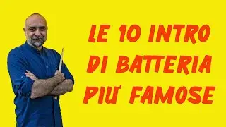Le 10 intro di batteria più famose