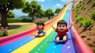 The Rainbow Picnic 🌈 |Fun Rhyme for Kids | Colorful Cartoon Adventure!(Tooniverse Kids)