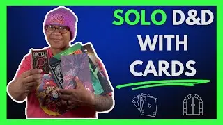 Проведите одиночную игру в D&D, используя только колоду карт #TTRPG #SoloRPG #TabletopGaming