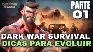 Dark War Survival: Começando do Zero Capítulo 1 ao 5 🎮🔥