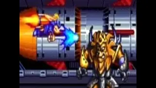 Sparkster (SNES) Generalissimo Lioness Battle