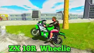 India gangster 3D gaming R1X  #13 Ultra health boy zx10r wheelie