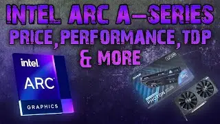 Intel Arc A-Series Desktop #GPU Prices | Performance | & More | #GPUMining | #Intel |