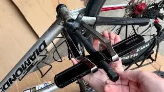 How to remove bicycle cranks that are stuck