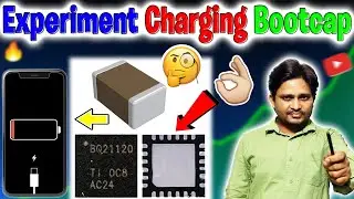 Experiment चार्जिंग Boot cap | charging Boot capacitor | mobile charging solution full video|
