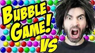 BUBBLE SHOOTER vs The World's Worst Gamer!