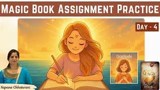 Magic book assignment practice & focus gratitude for winter season | Prayer, Blessings | Sapana Ji