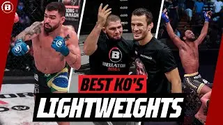 The VERY Best Lightweight Knockouts of ALL TIME!😮&zwj;💨 | Bellator MMA