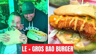 On a trouvé le + GROS BAO BURGER de FRANCE à NICE ! - VLOG 1365