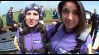 Eliza Rebeiro Charity Skydive
