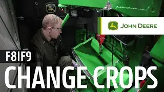Easy CROP CHANGEOVER: John Deere SPFH F8 & F9