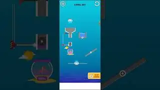 Water puzzle fish level 247 save the 🐟 games videos officia