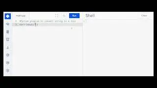 Python programming - How to Convert String to List using split( ) method#coding #python #strings