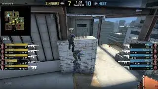 Vertigo B Site Triple Boost (CS:GO Tricks)