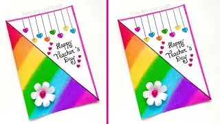 Teachers day card | Easy and Simple Teachers day card | Easy Teachers day card ideas 2025
