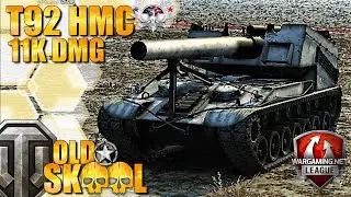 WoT T92 HMC Gameplay &diams; SPG Arty Review &diams; 11k Dmg (2020)
