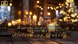 Beautiful Rustic Holiday Centerpieces: Welcoming Guests with Style